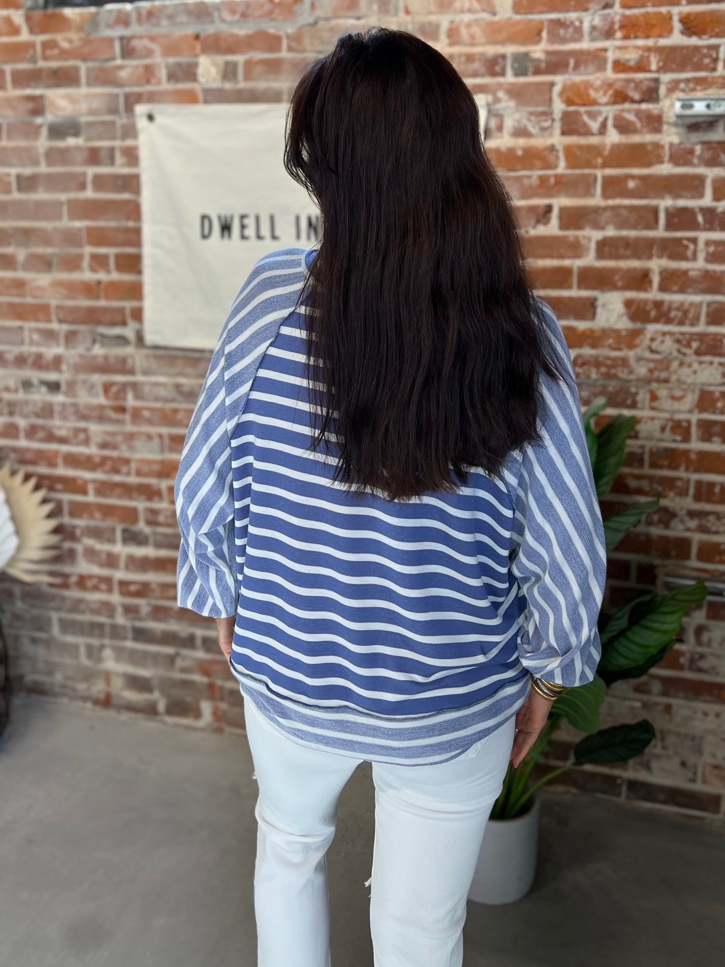Madison Striped Top