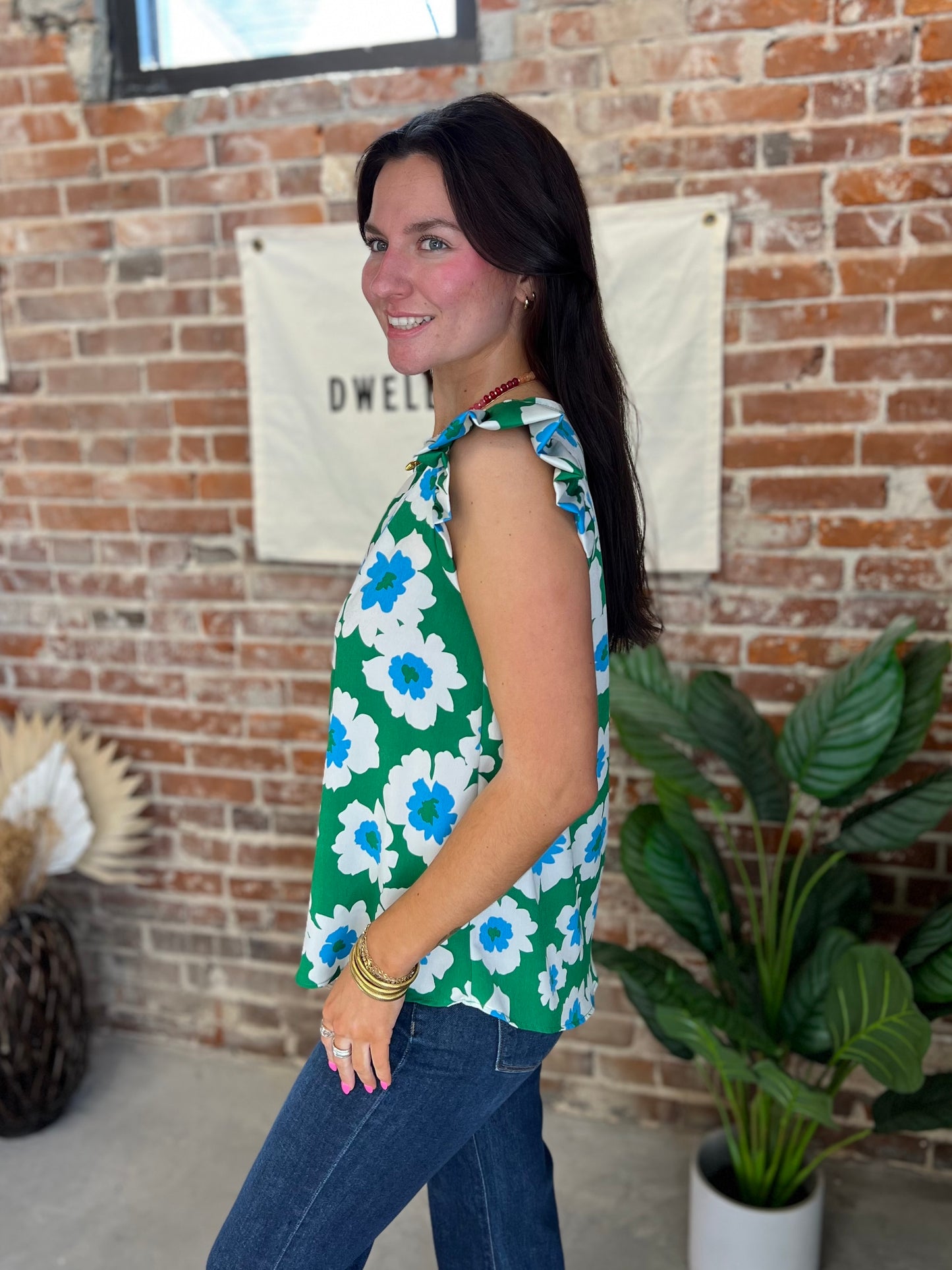 Poppy Blouse - Green