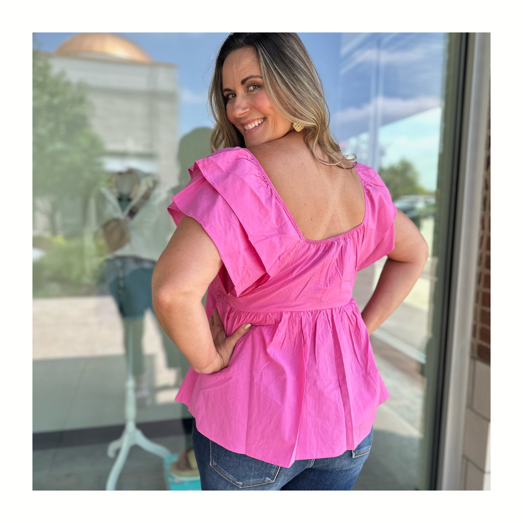 Amora Blouse - Pink