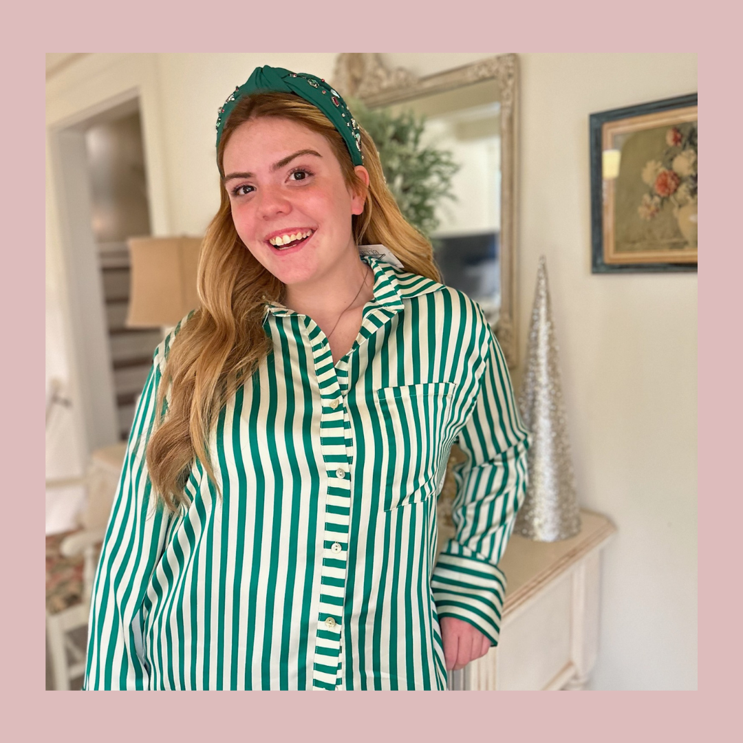 Jolly Green Girl Blouse
