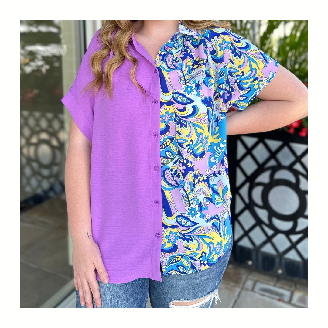 Madeline Mixed Up Blouse