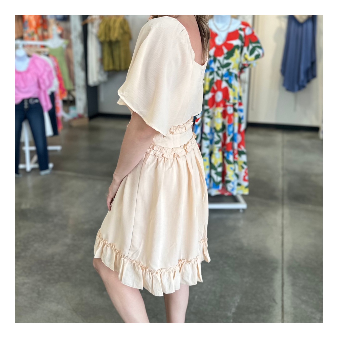 Haven Dress - Peach