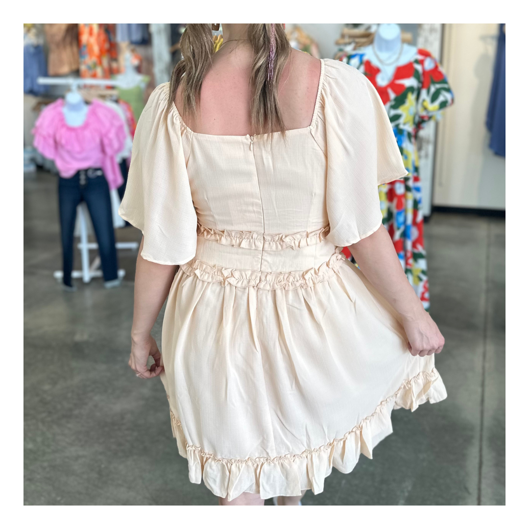 Haven Dress - Peach