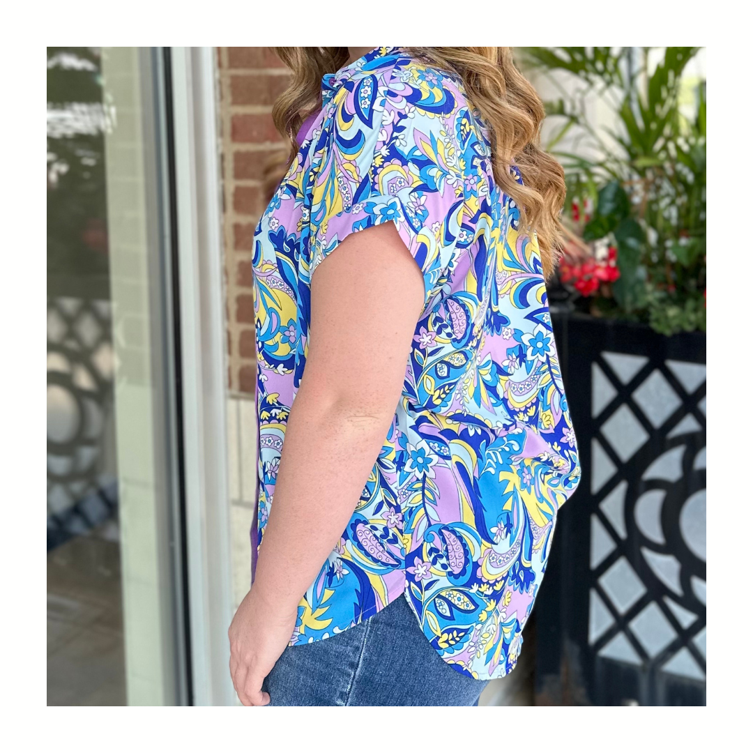 Madeline Mixed Up Blouse