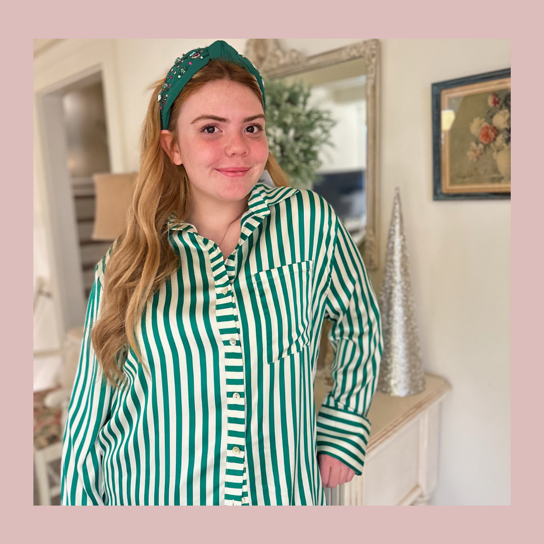 Jolly Green Girl Blouse