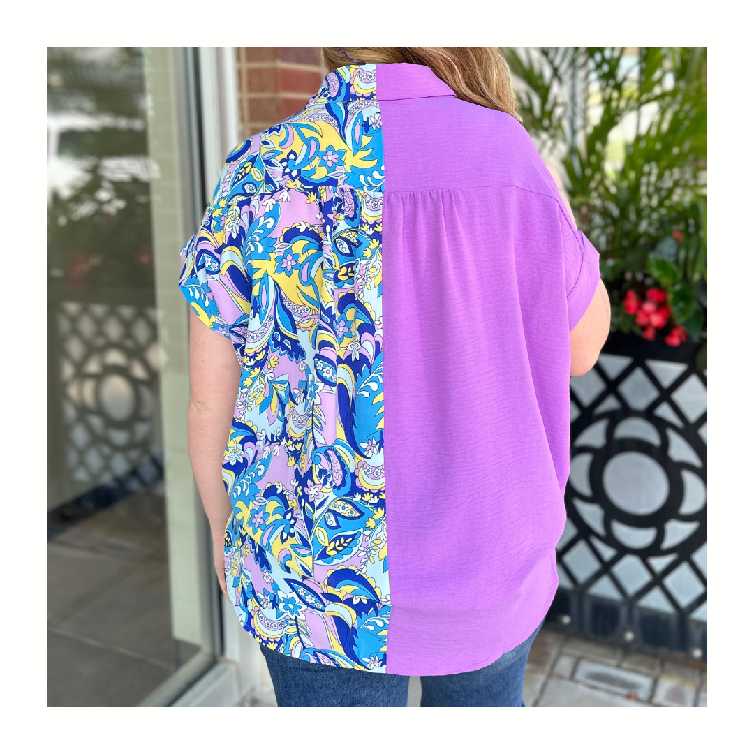 Madeline Mixed Up Blouse