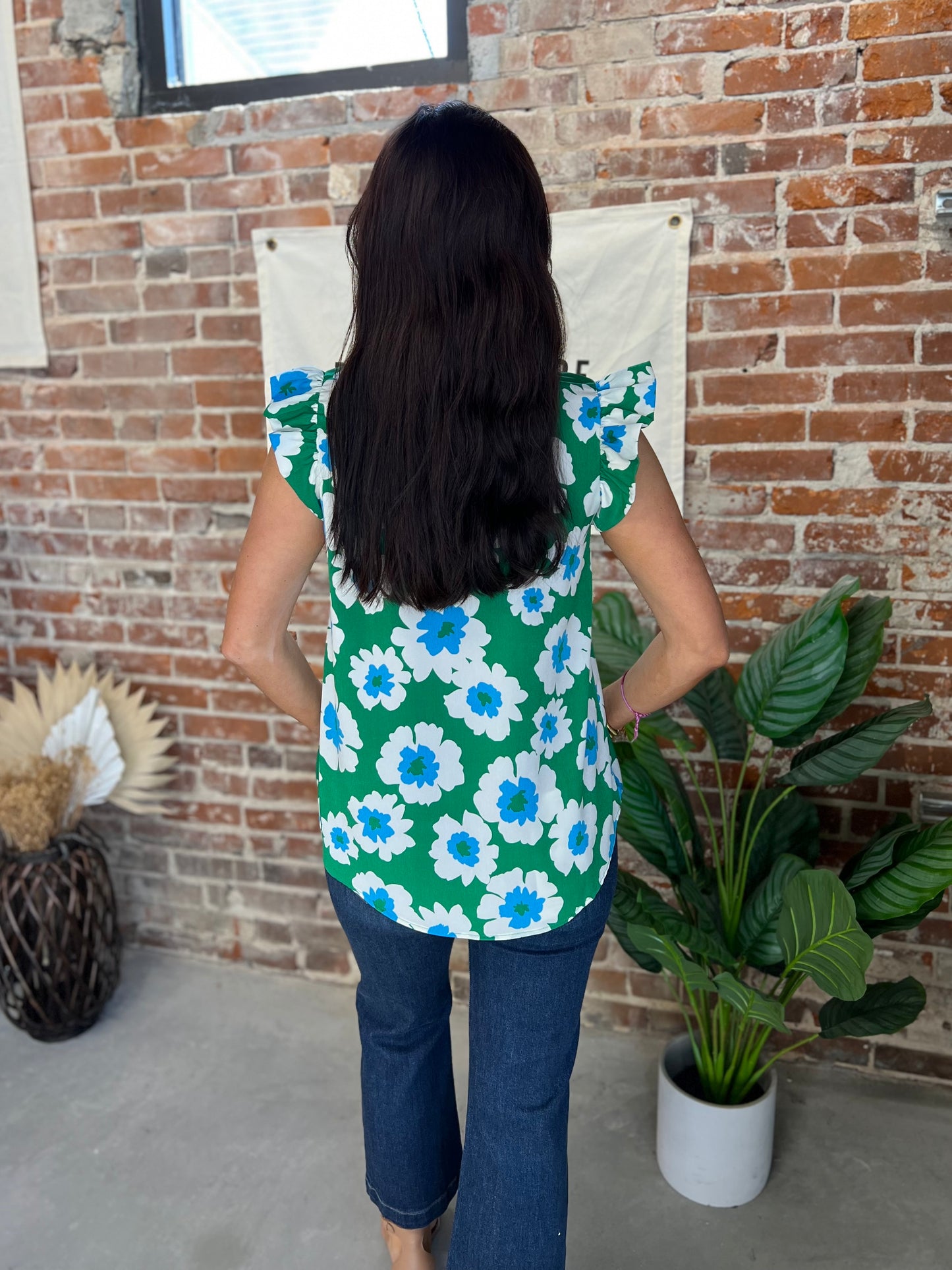Poppy Blouse - Green