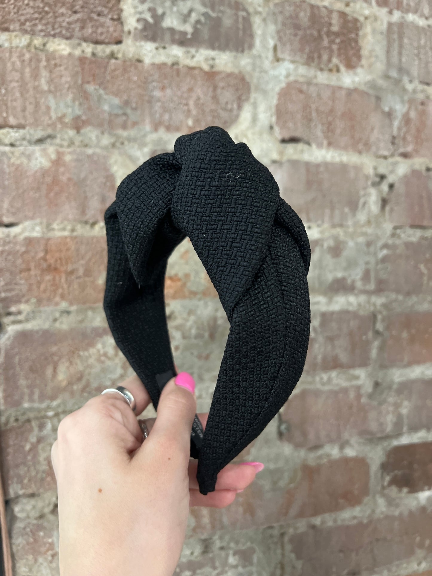 Black Twist Headband