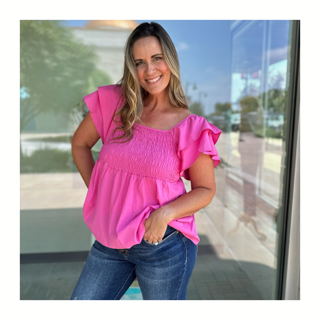 Amora Blouse - Pink