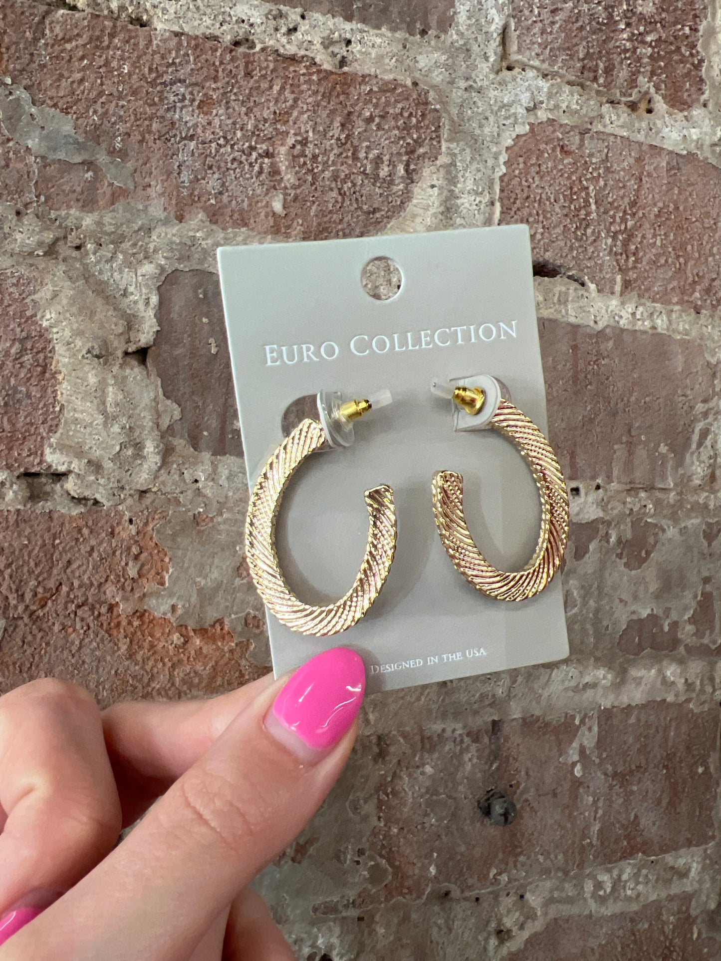 Flat Oval Hoops