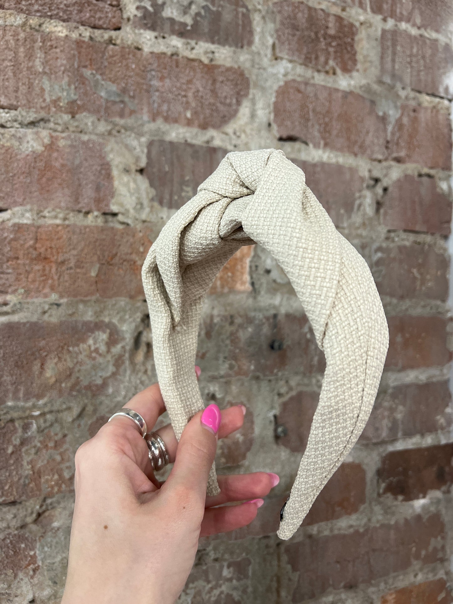 Tan Twist Headband