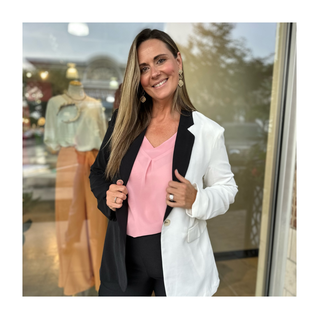 Half & Half Blazer