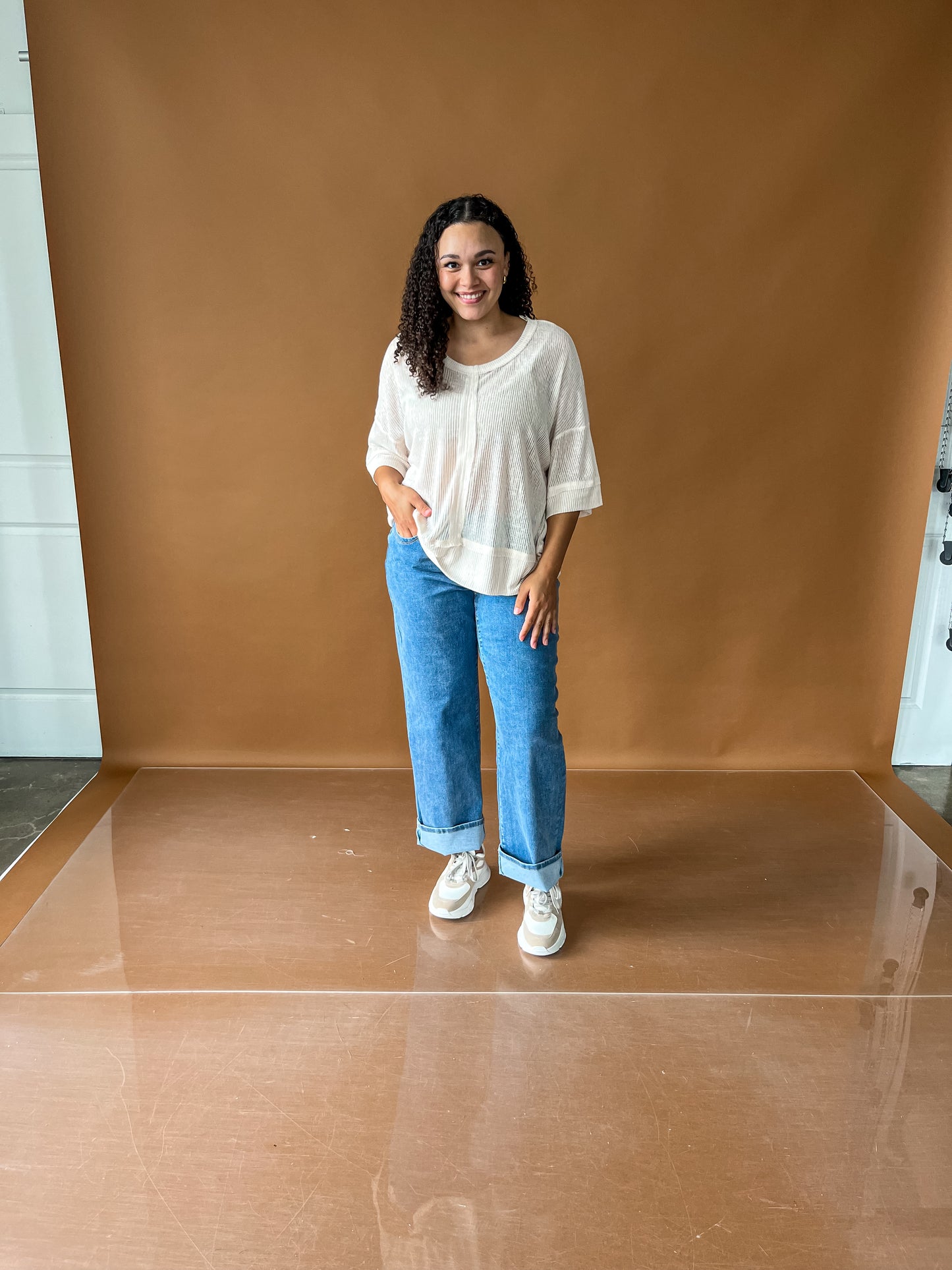 Sharice Top - Oatmeal