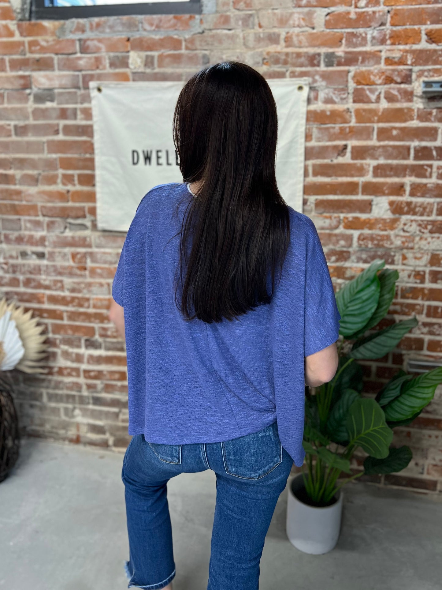 Emily Slouchy Tee - Marlin