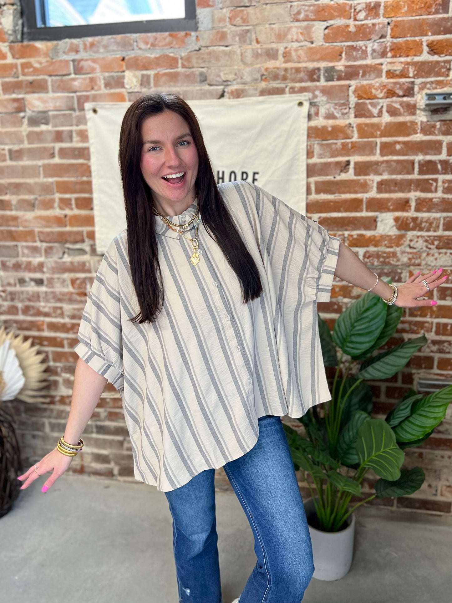 Beatrice Top - Taupe