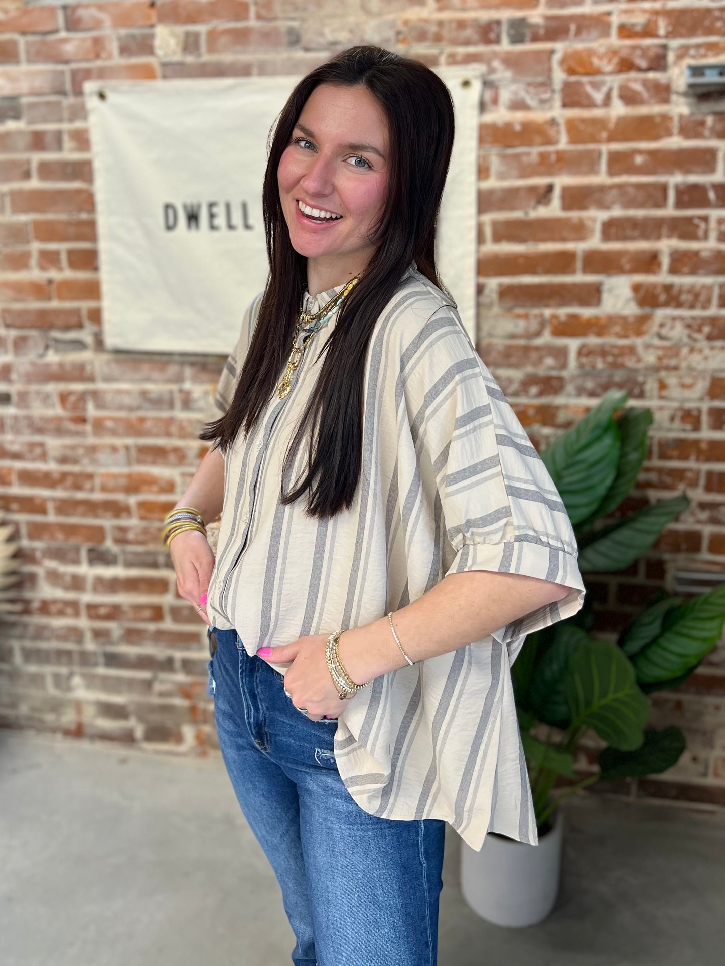 Beatrice Top - Taupe