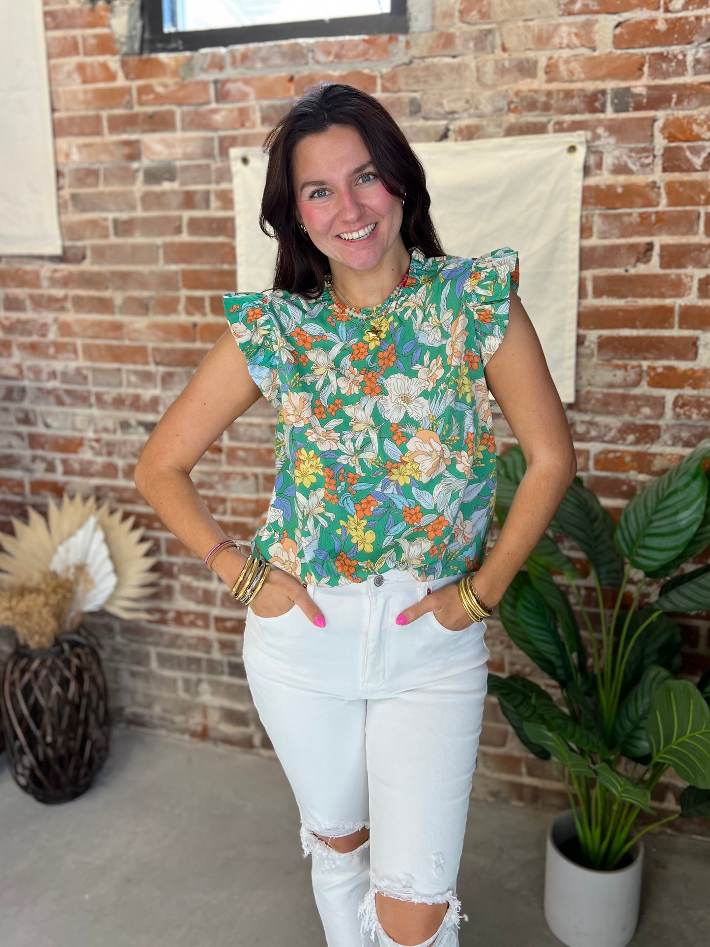 Melody Blouse - Green