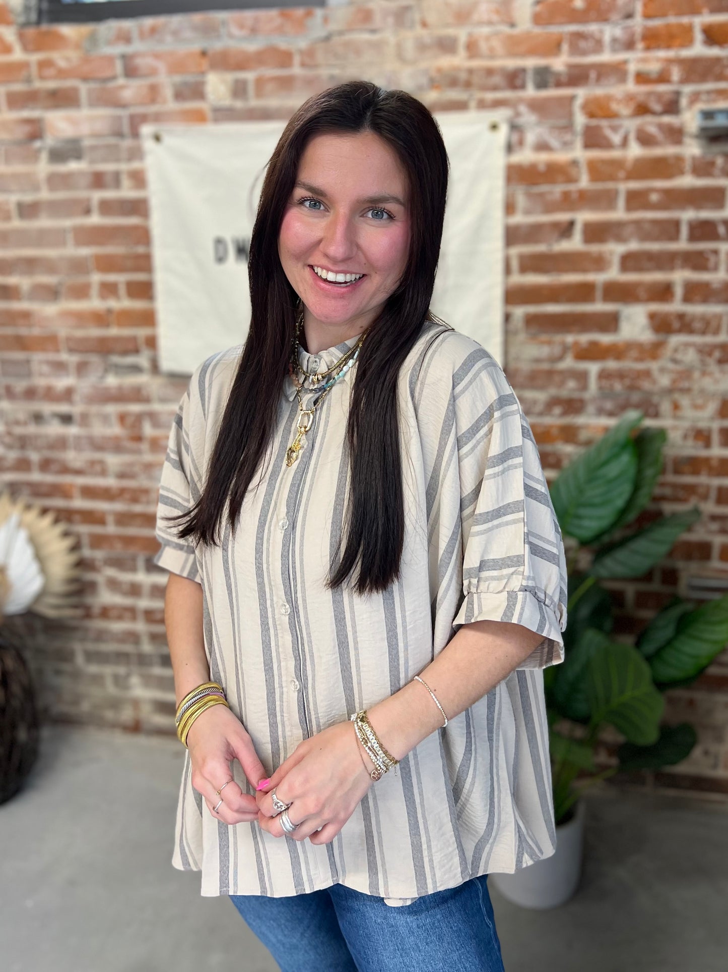 Beatrice Top - Taupe