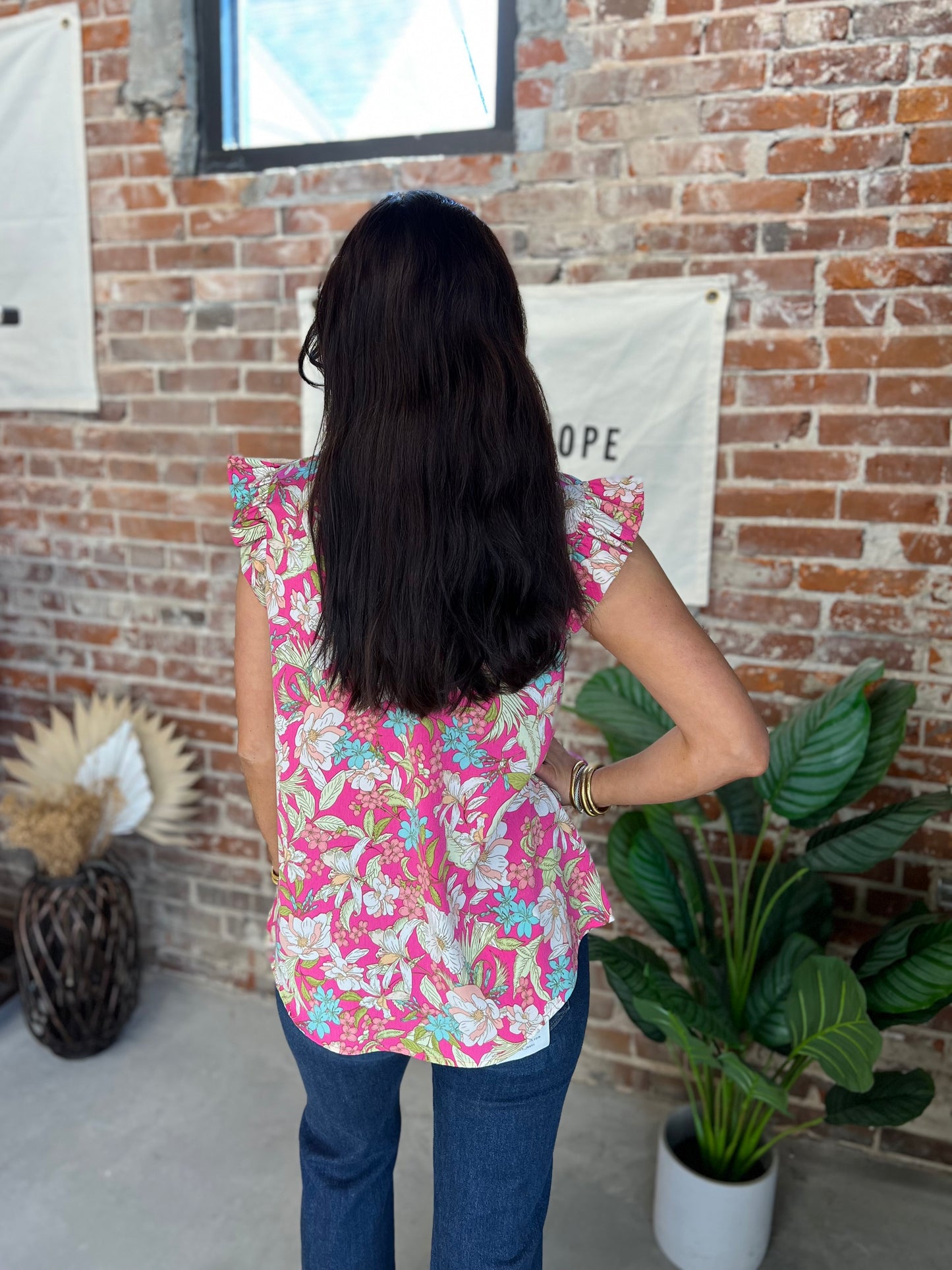 Melody Blouse - Fuchsia