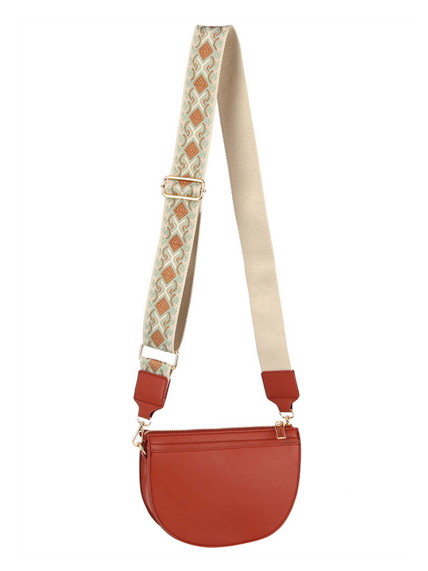Maggie Crossbody - Deep Camel