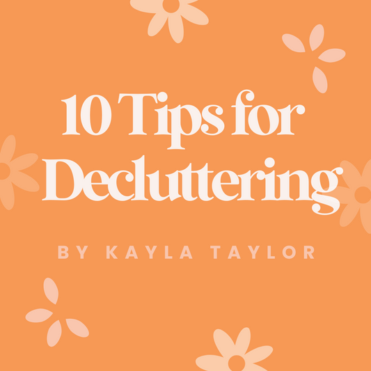 10 Tips for Decluttering Before Spring
