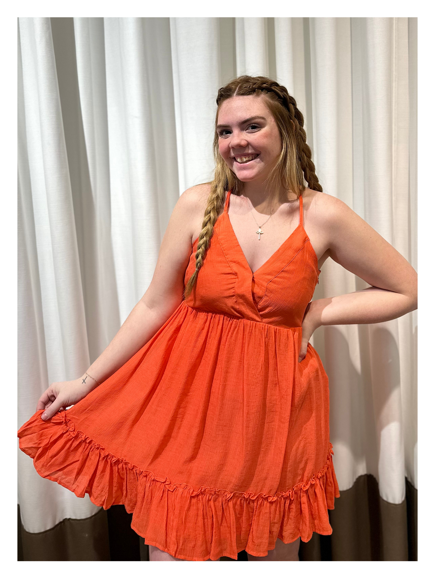 Robin Dress - Orange