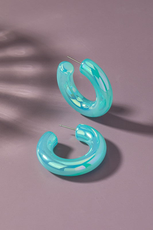 Aurora Borealis Hoops