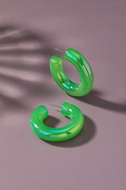 Aurora Borealis Hoops