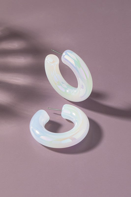 Aurora Borealis Hoops