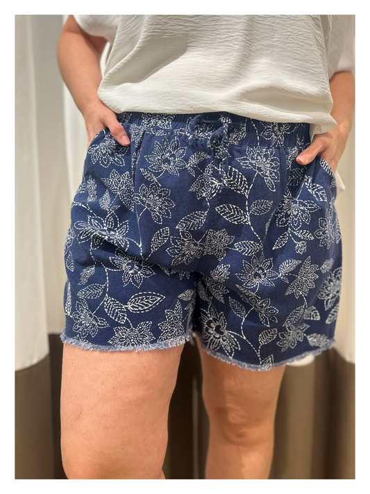 Kiki Printed Shorts - Bandana