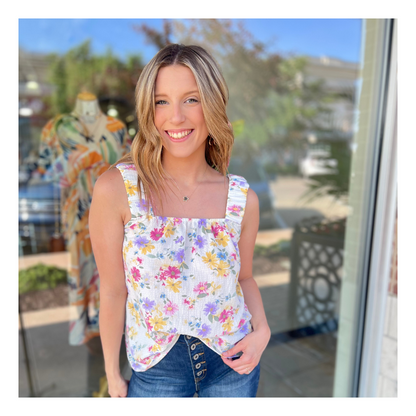 Franny Floral Tank