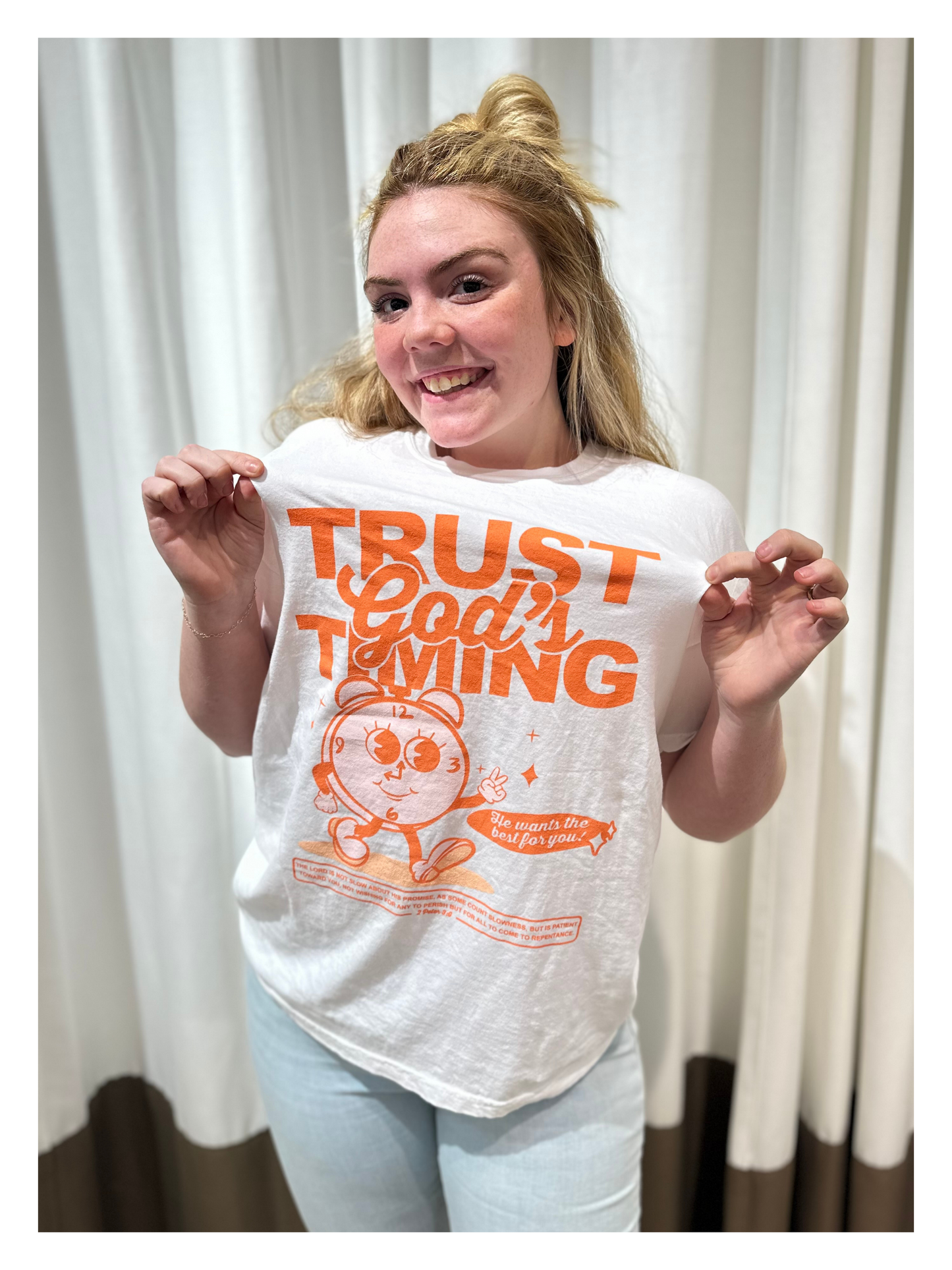 Trust God's Timing Graphic Tee