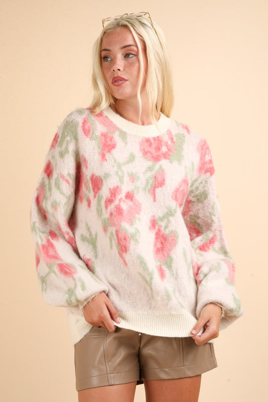 Lilliana Floral Sweater