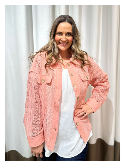 Sylvie Jacket - Blush