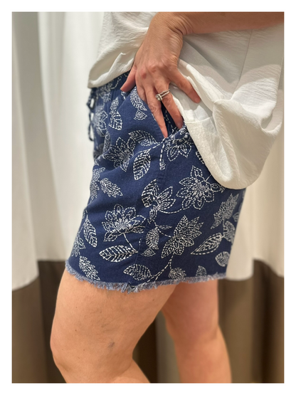 Kiki Printed Shorts - Bandana