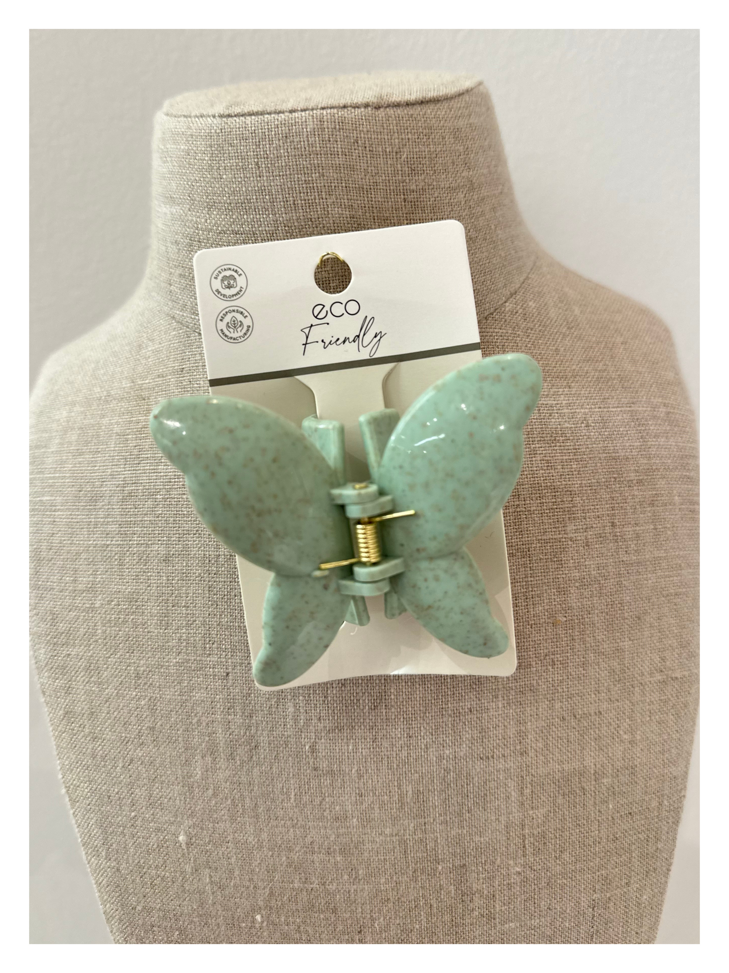 Speckled Butterfly Clip