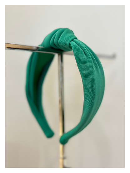 Solid Shimmer Headband - Green