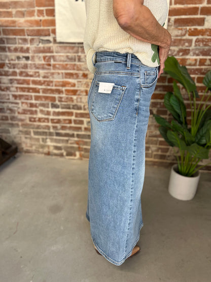 Sasha Denim Midi Skirt