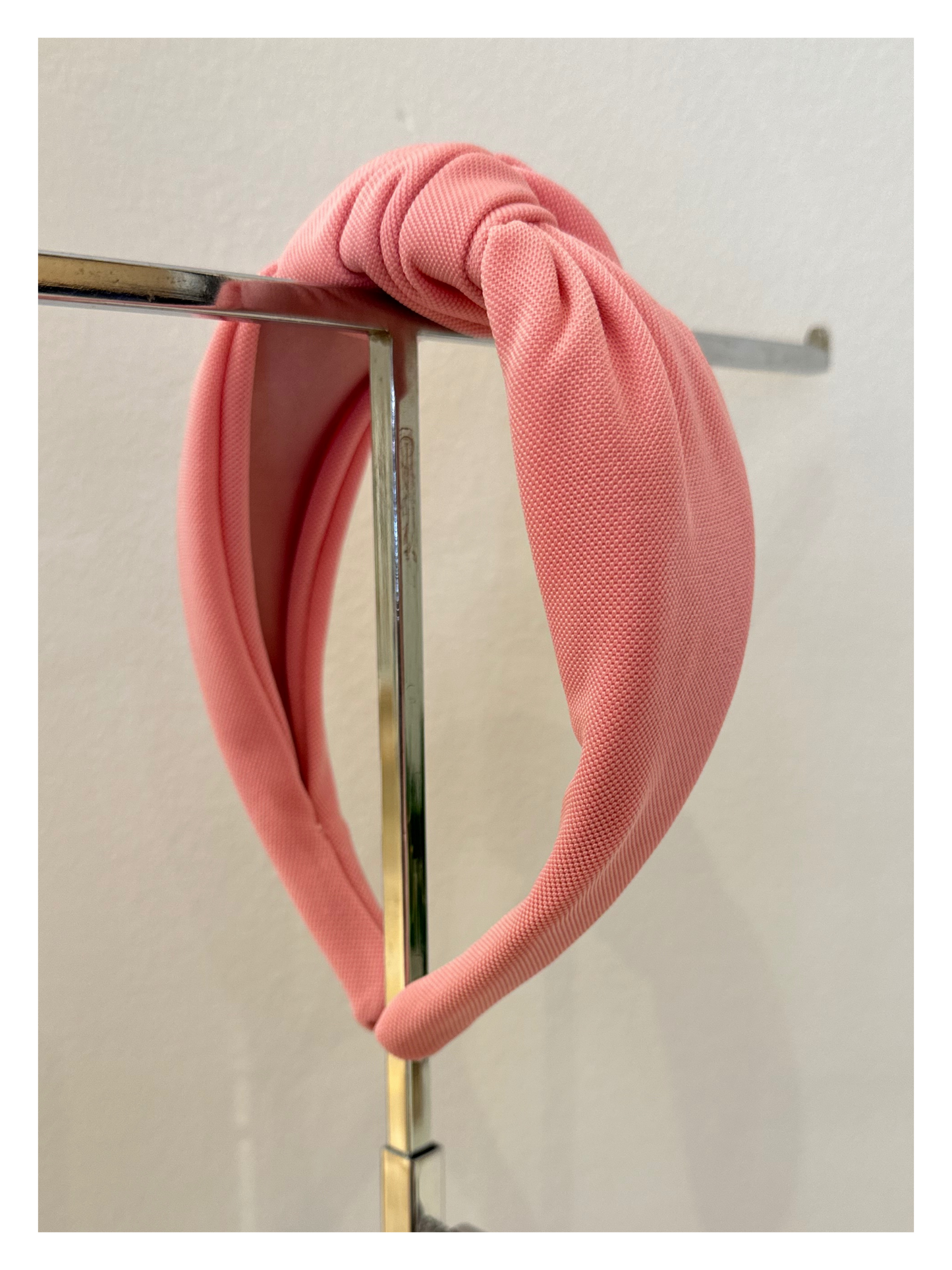 Solid Shimmer Headband - Pink