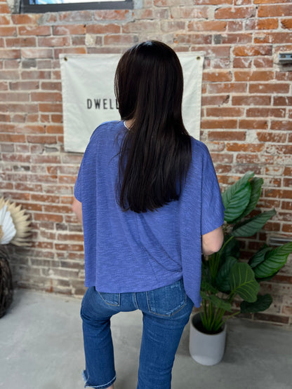 Emily Slouchy Tee - Marlin