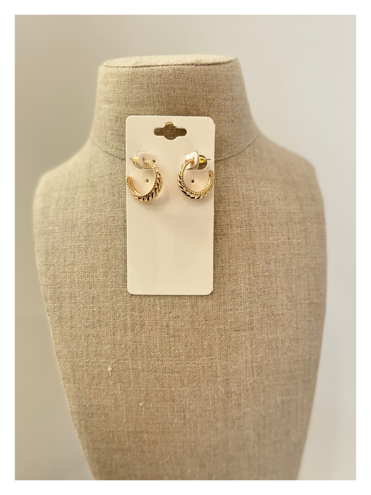 Abbey Earrings - Gold