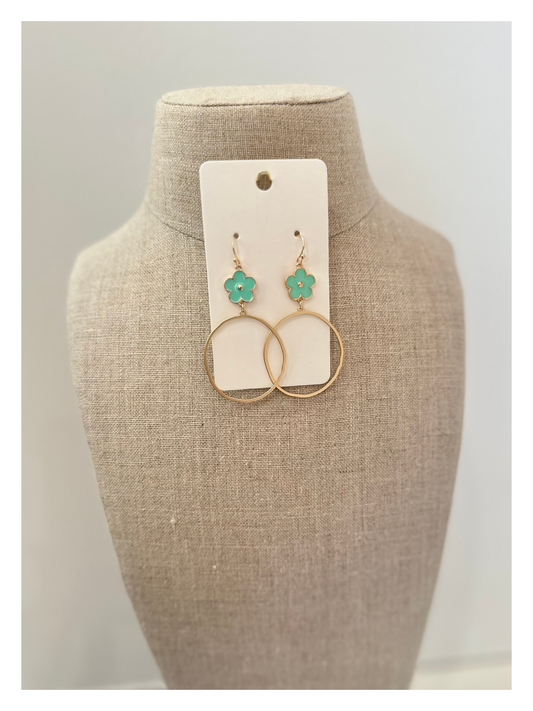 Sasha Earrings - Mint