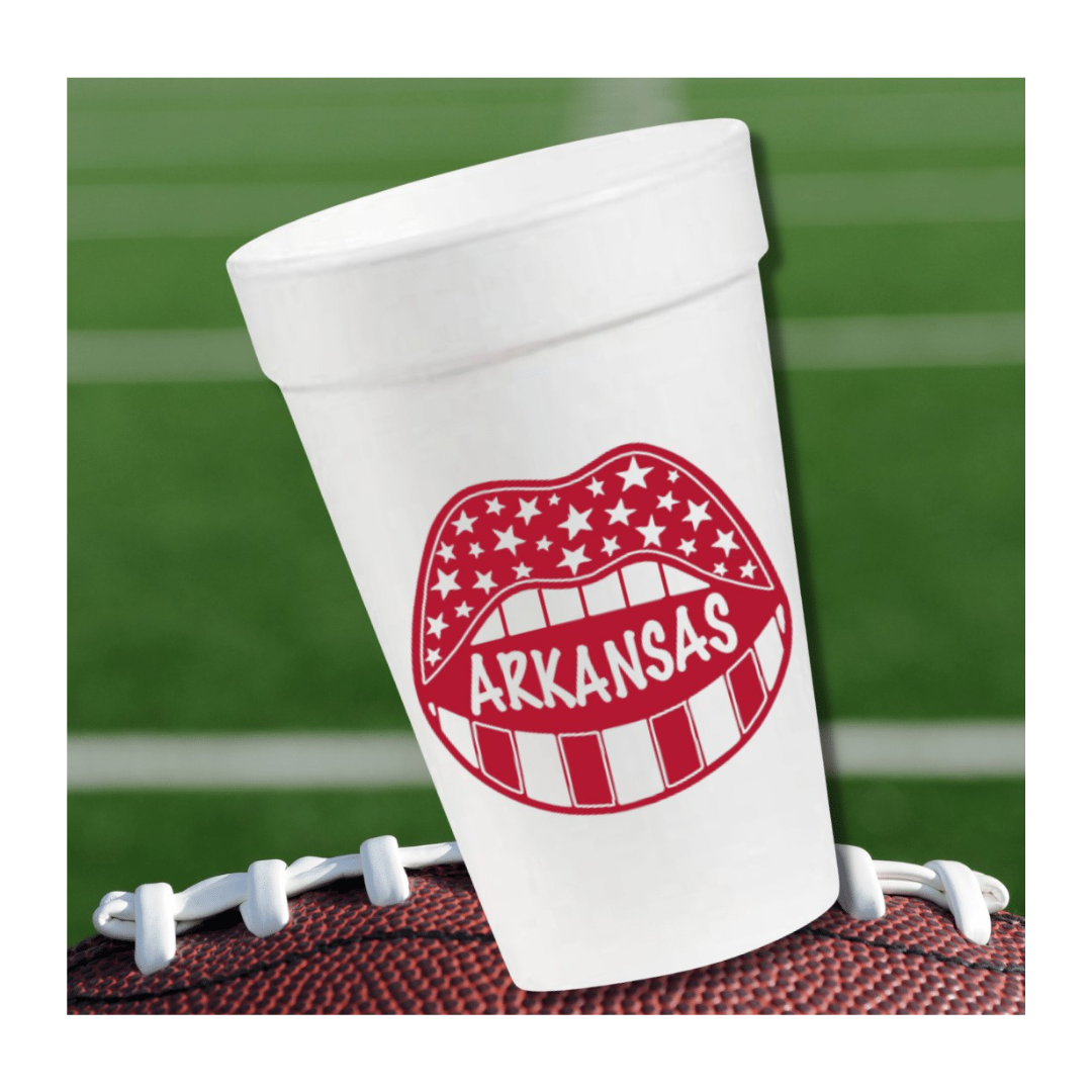 Arkansas Game Day Cups