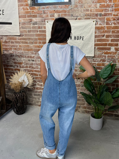 Mia Denim Overalls