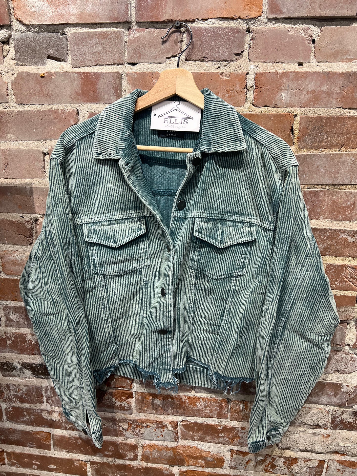 Dallas Corduroy Jacket - Green