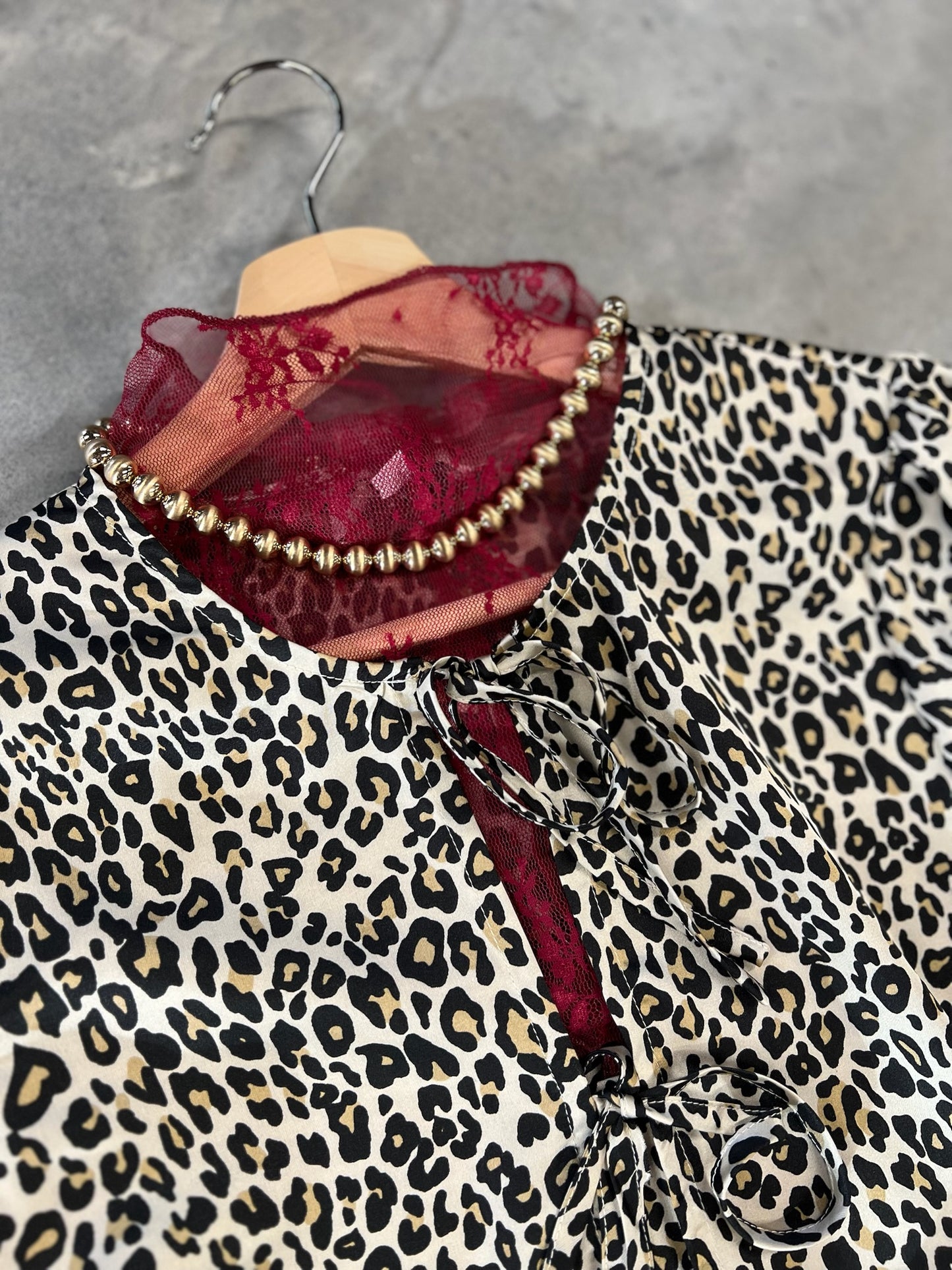 Leopard Lady Top