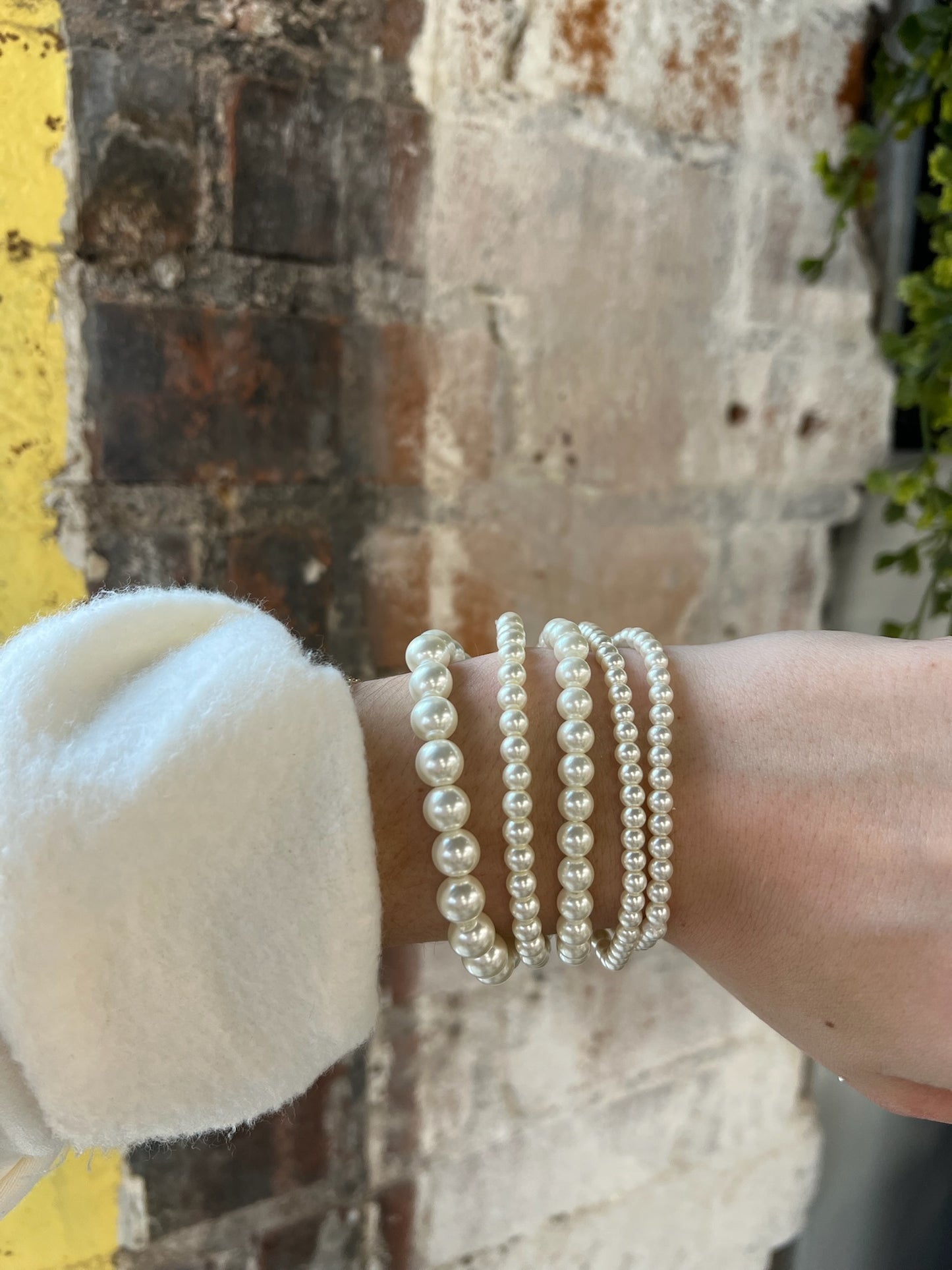 Sweet Pearl Bracelet Stack