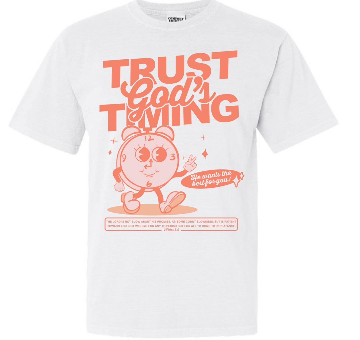Trust God's Timing Graphic Tee