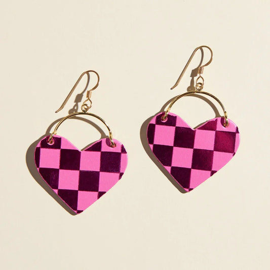 Magenta Shimmer Checkmate Lover